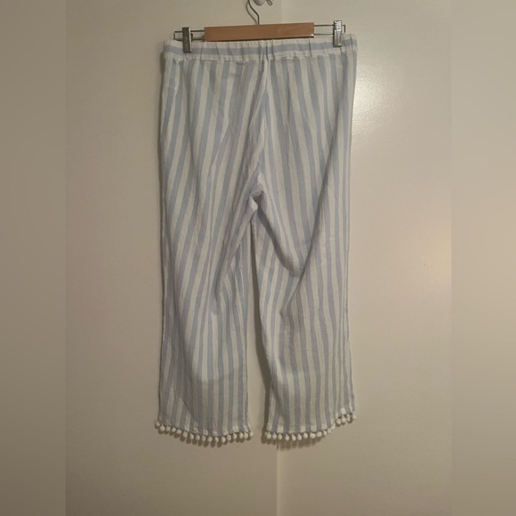 J Crew Pom Pom Beach Pants - M - Picture 8 of 10